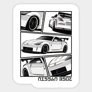 Nissan 350Z, JDM Car Sticker